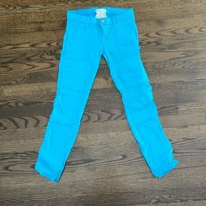 Elizabeth and James Crosby turquoise jeans Size 26